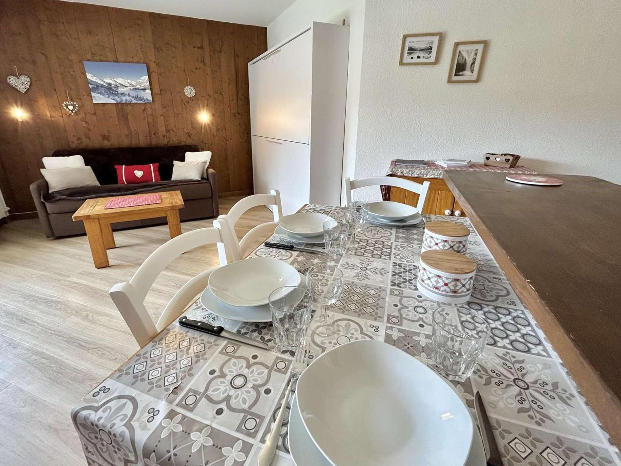 Studio Avec Piscine Chauffee, Tennis & Balcon - 4 Couchages A Megeve - Fr-1-597-14 Luaran gambar