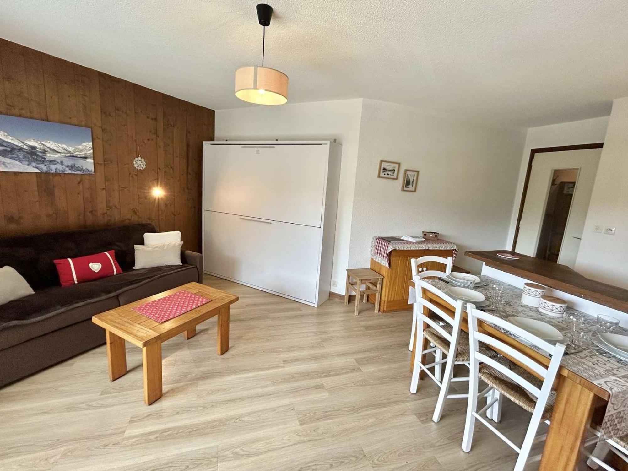 Studio Avec Piscine Chauffee, Tennis & Balcon - 4 Couchages A Megeve - Fr-1-597-14 Luaran gambar